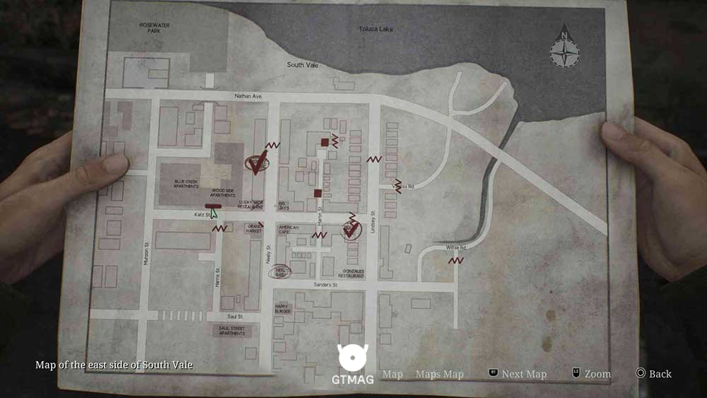 Memo شماره 6: Texan Cafe Flyer - تمام مکانهای Memo در Silent Hill 2 Remake