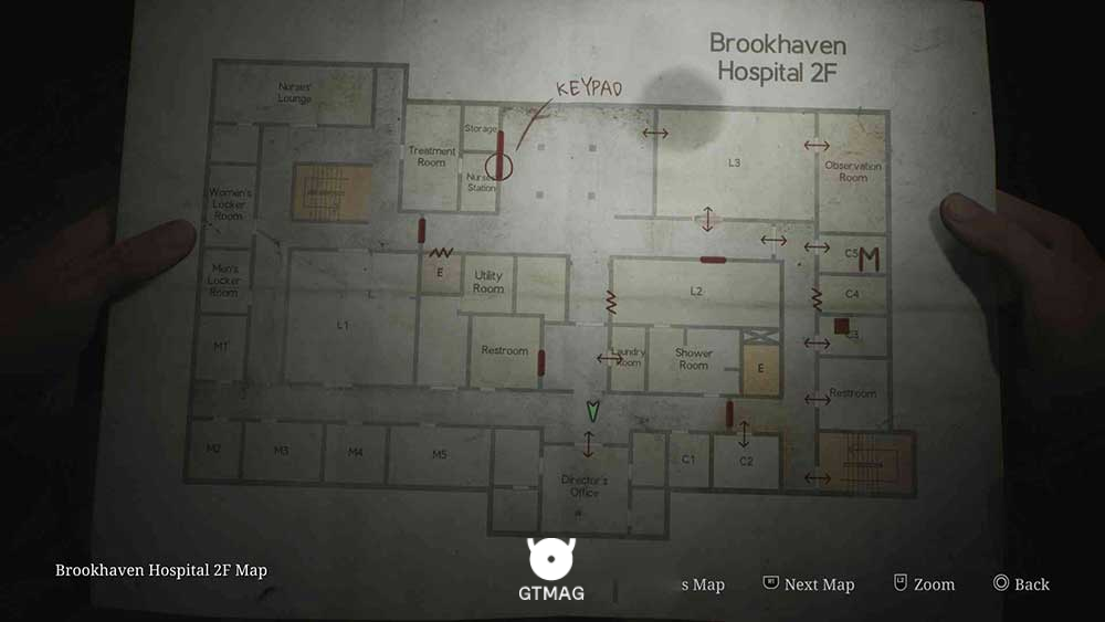 Memoهای شماره 28، 29 و 30: Evaluation Card, Patient #0050، Evaluation Card, Patient #0090 و Evaluation Card, Patient #0130 - تمام مکانهای Memo در Silent Hill 2 Remake