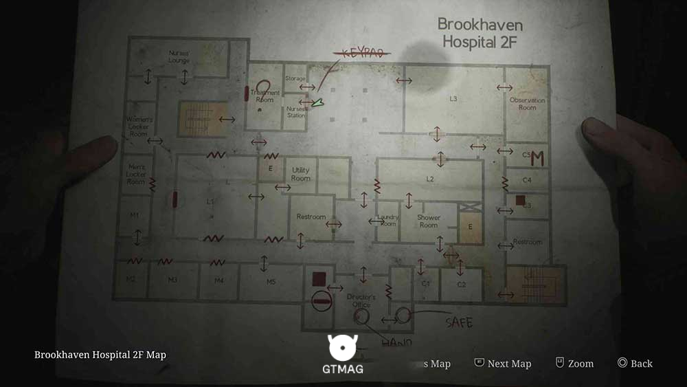Memo شماره 35: Treatment Room Note - تمام مکانهای Memo در Silent Hill 2 Remake