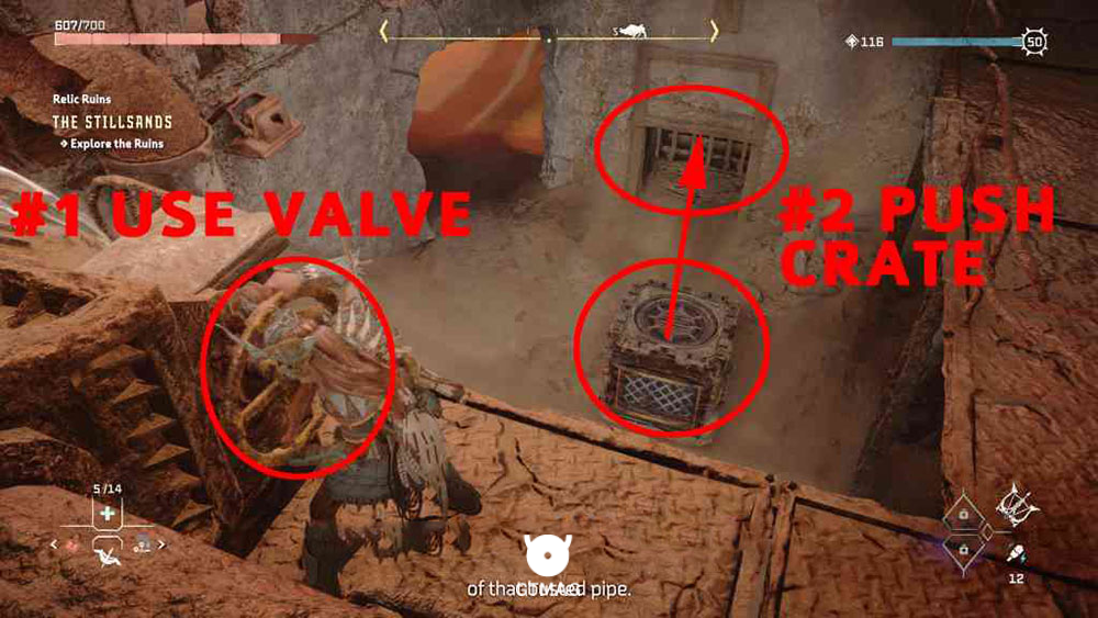 مرحله 4 - راهنمای Relic Ruins: The Stillsands در Horizon Forbidden West