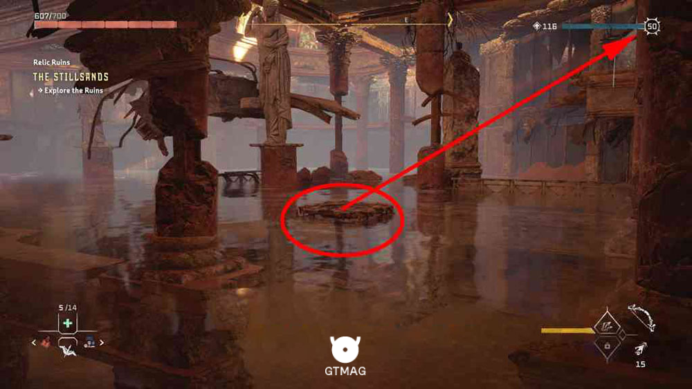 مرحله 11 - راهنمای Relic Ruins: The Stillsands در Horizon Forbidden West