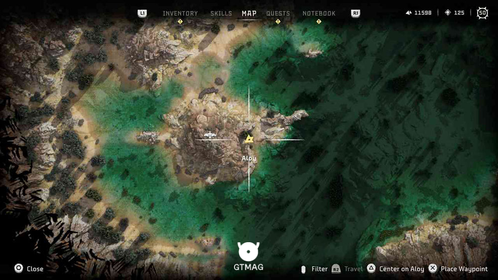 WAR TOTEM شماره 3: TOTEMS OF BROTHERHOOD - تمام مکان&zwnj;های War Totem در Horizon Forbidden West