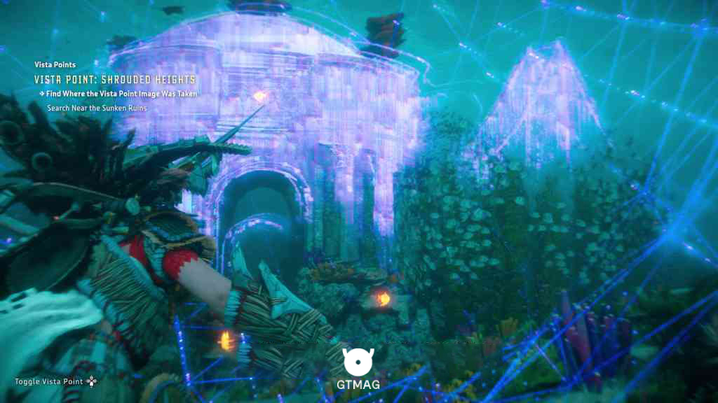 VISTA POINT شماره 8: SHROUDED HEIGHTS - تمام مکان&zwnj;های Vista Point در Horizon Forbidden West