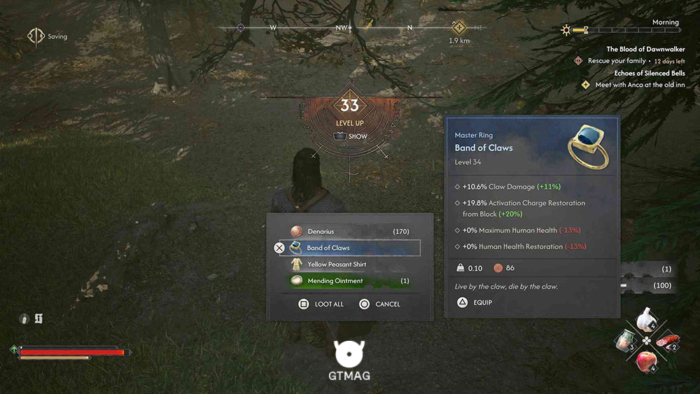 پاداش&zwnj;ها - محل و راه&zwnj;حل Bandits Treasure Map: Boars Back در Blood of Dawnwalker