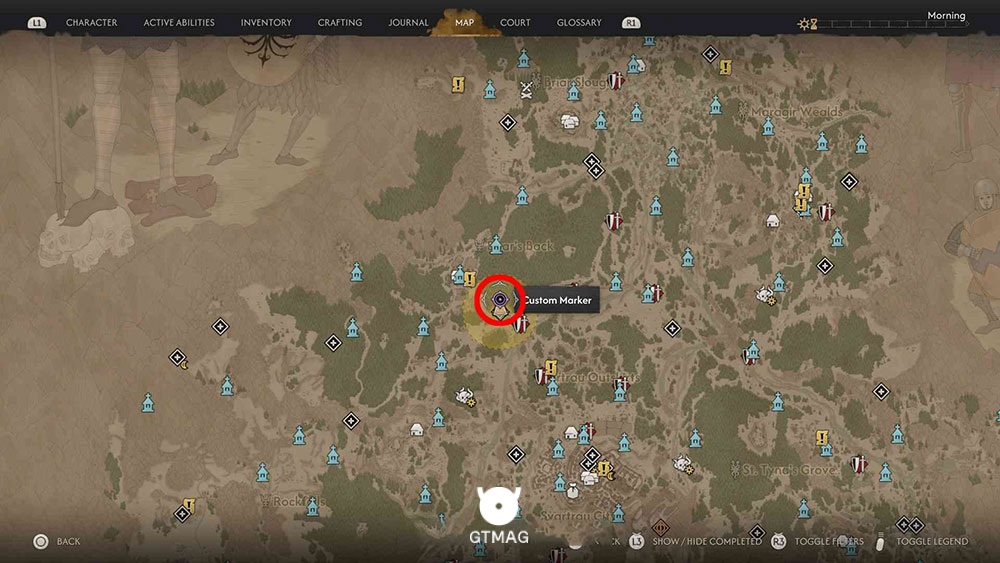 راه&zwnj;حل Bandits Treasure Map: Boars Back - محل و راه&zwnj;حل Bandits Treasure Map: Boars Back در Blood of Dawnwalker