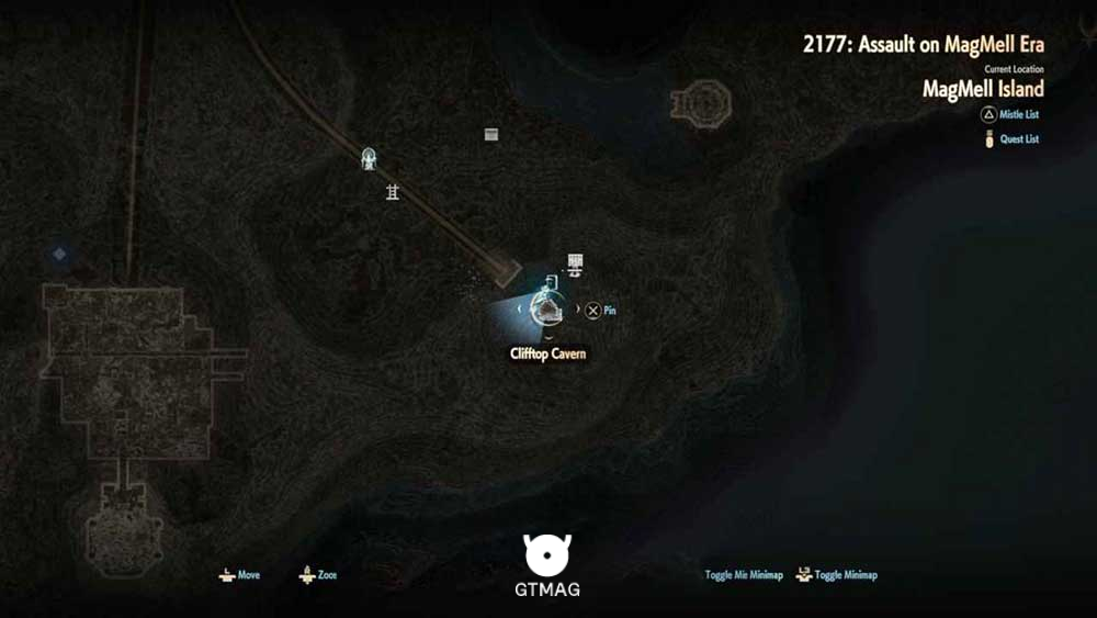 2. CLIFFTOP CAVERN (DUNGEON) - تمام مکان&zwnj;های Map Jammer در Code Vein 2