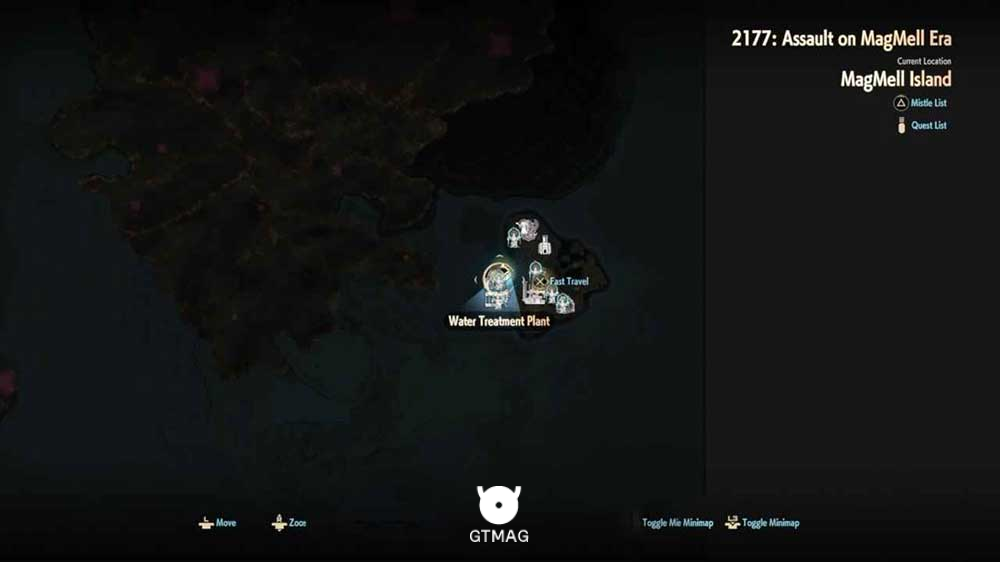3. WATER TREATMENT PLANET (DUNGEON) - تمام مکان&zwnj;های Map Jammer در Code Vein 2