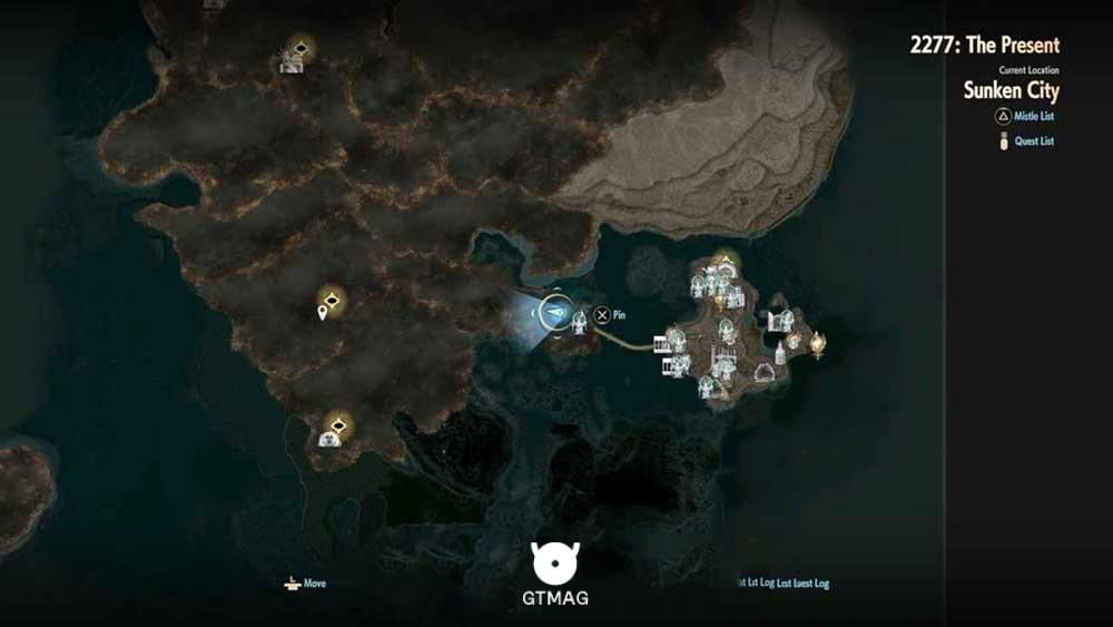 7. OVERALL MAP SECTION 1 - تمام مکان&zwnj;های Map Jammer در Code Vein 2