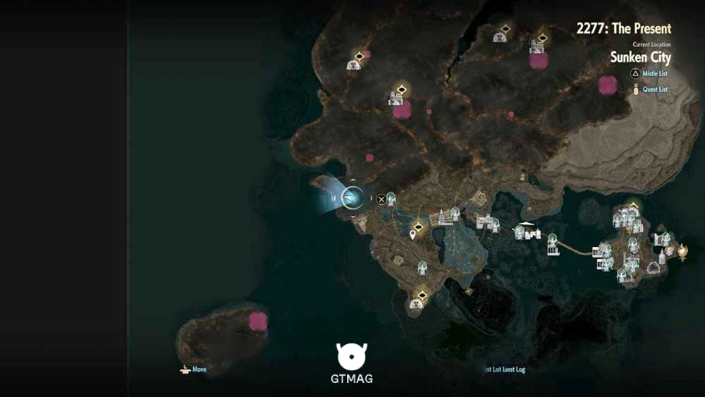 11. OVERALL MAP SECTION 5 - تمام مکان&zwnj;های Map Jammer در Code Vein 2