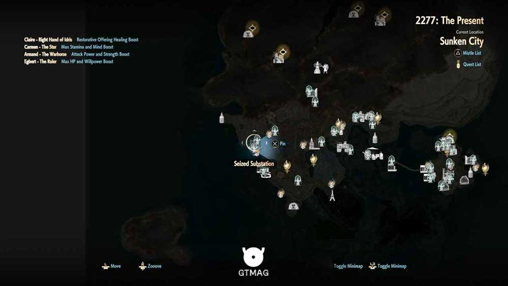 13. SEIZED SUBSTATION (DUNGEON) - تمام مکان&zwnj;های Map Jammer در Code Vein 2