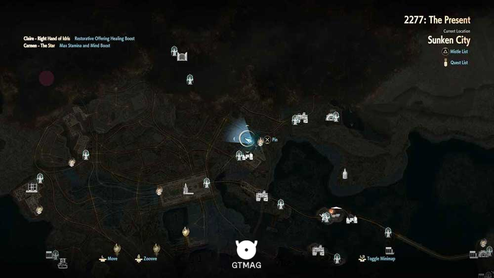 16. ARCADE RUINS (DUNGEON) - تمام مکان&zwnj;های Map Jammer در Code Vein 2