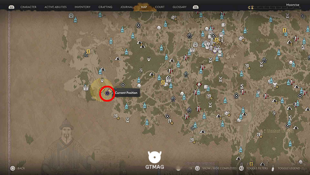 راه حل BANDIT&rsquo;S TREASURE MAP: ROCKFALLS - POND ISLET - محل و راه&zwnj;حل Bandit&rsquo;s Treasure Map: Rockfalls - Pond Islet در The Blood of Dawnwalker