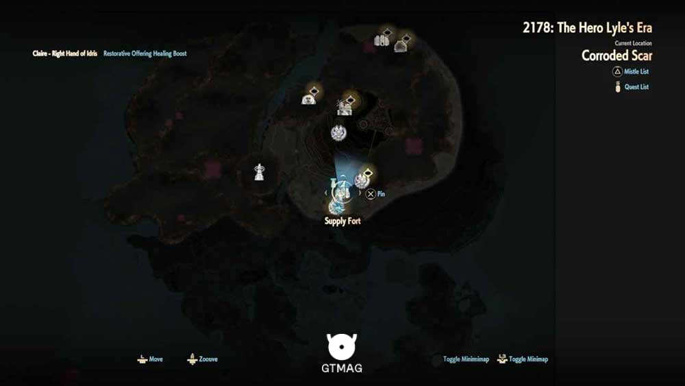 20. SUPPLY FORT (DUNGEON) - تمام مکان&zwnj;های Map Jammer در Code Vein 2