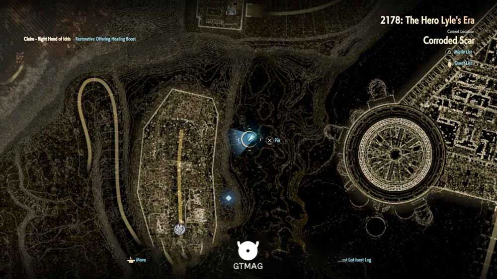 24. OVERALL MAP 4 - تمام مکان&zwnj;های Map Jammer در Code Vein 2