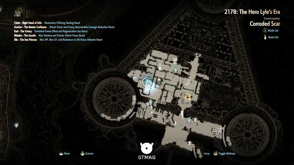 27. PIONEER CASTLE 1 (DUNGEON) - تمام مکان&zwnj;های Map Jammer در Code Vein 2
