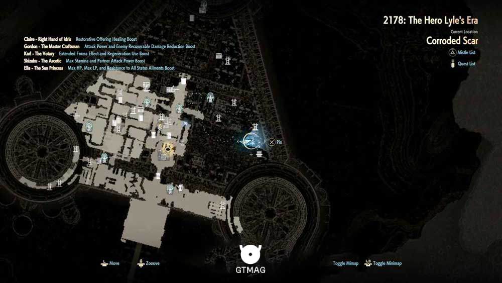 28. PIONEER CASTLE 2 (DUNGEON) - تمام مکان&zwnj;های Map Jammer در Code Vein 2
