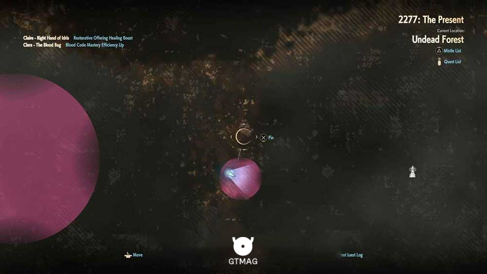 34. OVERALL MAP 1 - تمام مکان&zwnj;های Map Jammer در Code Vein 2
