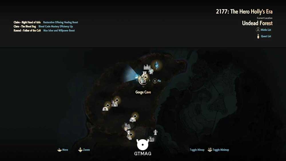 37. GORGE CAVE (DUNGEON) - تمام مکان&zwnj;های Map Jammer در Code Vein 2