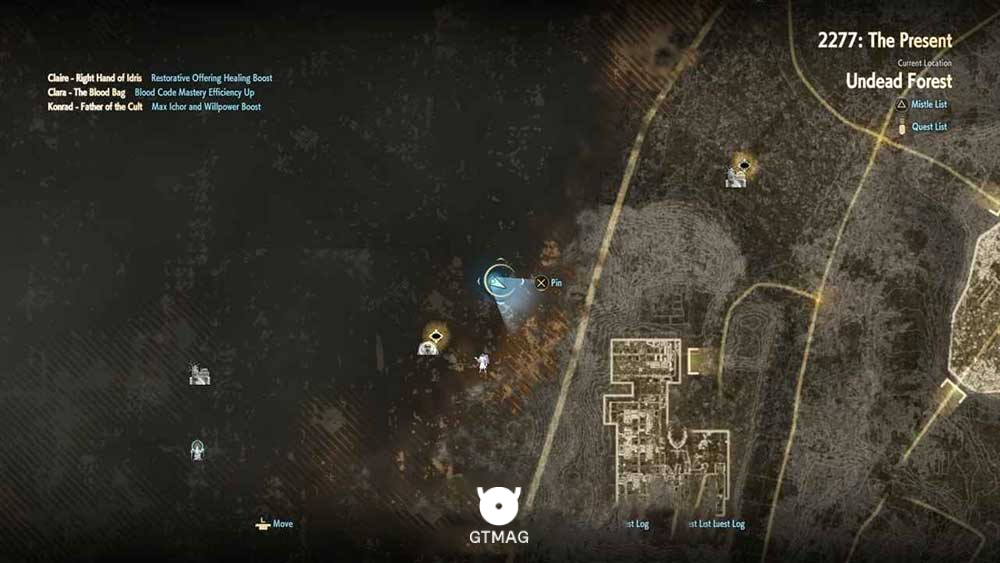 39. OVERALL MAP 4 - تمام مکان&zwnj;های Map Jammer در Code Vein 2
