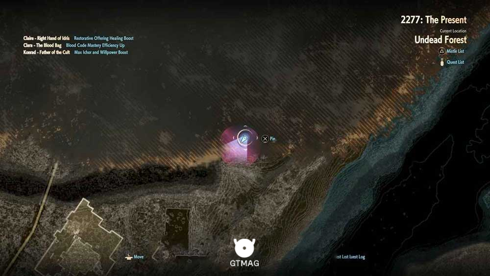 41. OVERALL MAP 6 - تمام مکان&zwnj;های Map Jammer در Code Vein 2