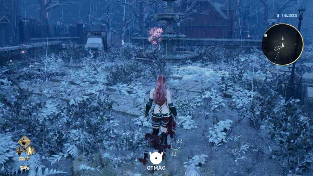 42. RUINED TOWN (DUNGEON) - تمام مکان&zwnj;های Map Jammer در Code Vein 2