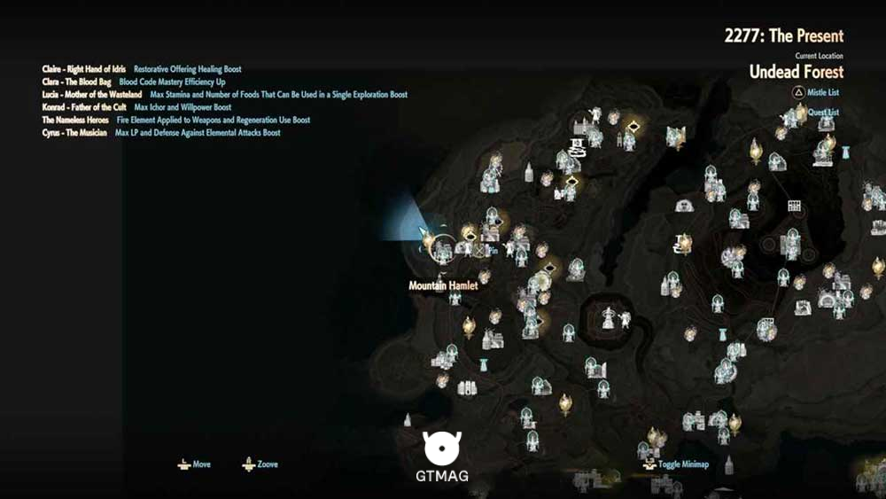 44. MOUNTAIN HAMLET (DUNGEON) - تمام مکان&zwnj;های Map Jammer در Code Vein 2