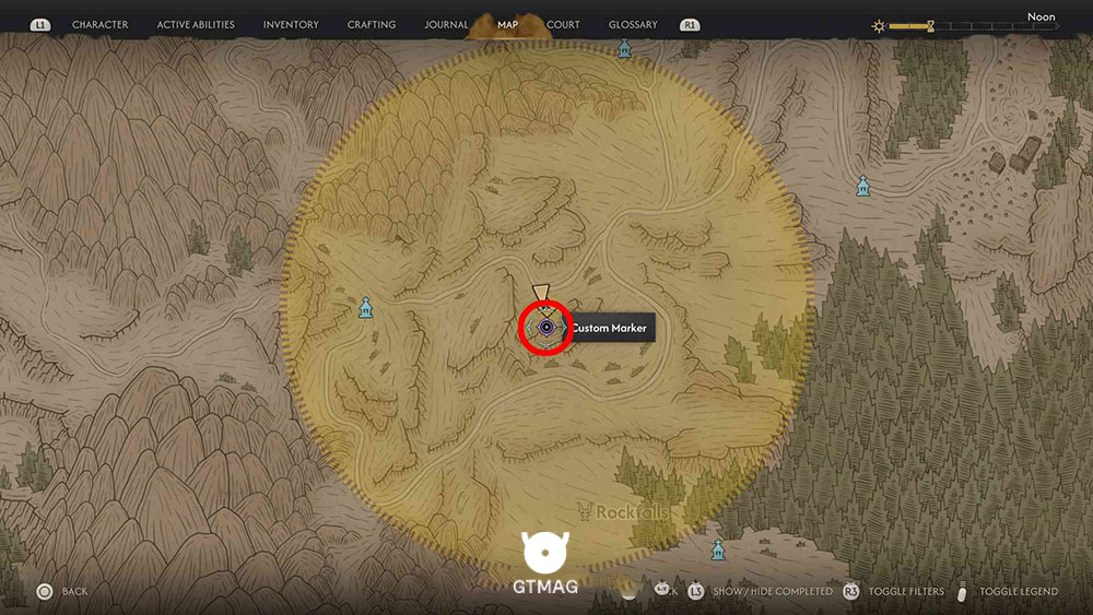 راه حل BANDIT&rsquo;S TREASURE MAP: ROCKFALLS - SPLIT ROCK - محل و راه&zwnj;حل Bandit&rsquo;s Treasure Map: Rockfalls - Split Rock در Blood of Dawnwalker