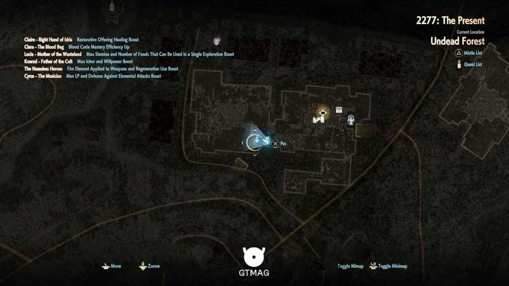 45. FOREST COMPLEX (DUNGEON) - تمام مکان&zwnj;های Map Jammer در Code Vein 2