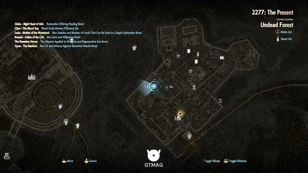 46. ABANDONED HILLTOP CHURCH (DUNGEON) - تمام مکان&zwnj;های Map Jammer در Code Vein 2