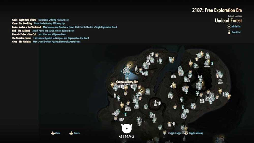 51 . GROTTO MILITARY SITE (DUNGEON) - تمام مکان&zwnj;های Map Jammer در Code Vein 2
