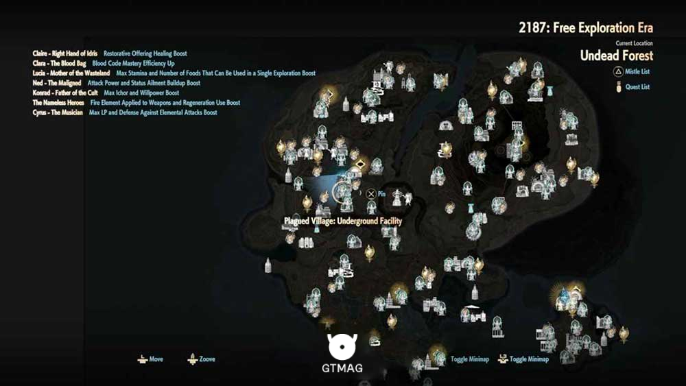 52. PLAGUED VILLAGE: UNDERGROUND FACILITY (DUNGEON) - تمام مکان&zwnj;های Map Jammer در Code Vein 2
