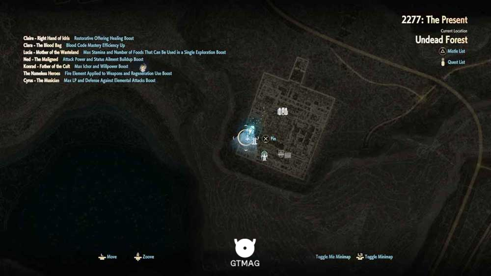 53. FRONTIER OBSERVATION POST (DUNGEON) - تمام مکان&zwnj;های Map Jammer در Code Vein 2