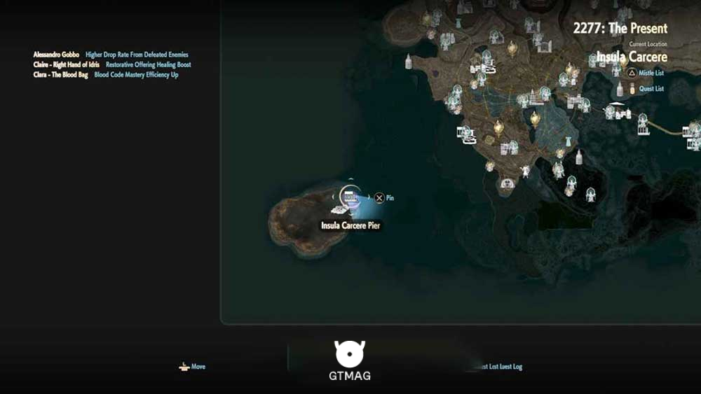 54. OVERALL MAP - تمام مکان&zwnj;های Map Jammer در Code Vein 2