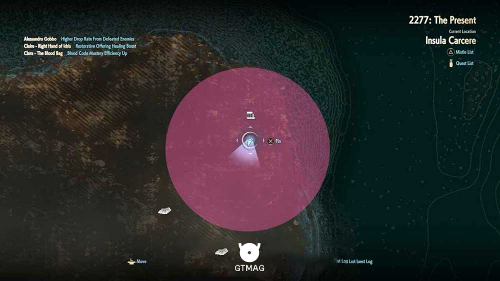 54. OVERALL MAP - تمام مکان&zwnj;های Map Jammer در Code Vein 2