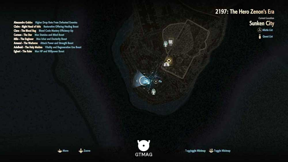 57. HIDDEN LAB IN SUNKEN CITY (DUNGEON) - تمام مکان&zwnj;های Map Jammer در Code Vein 2