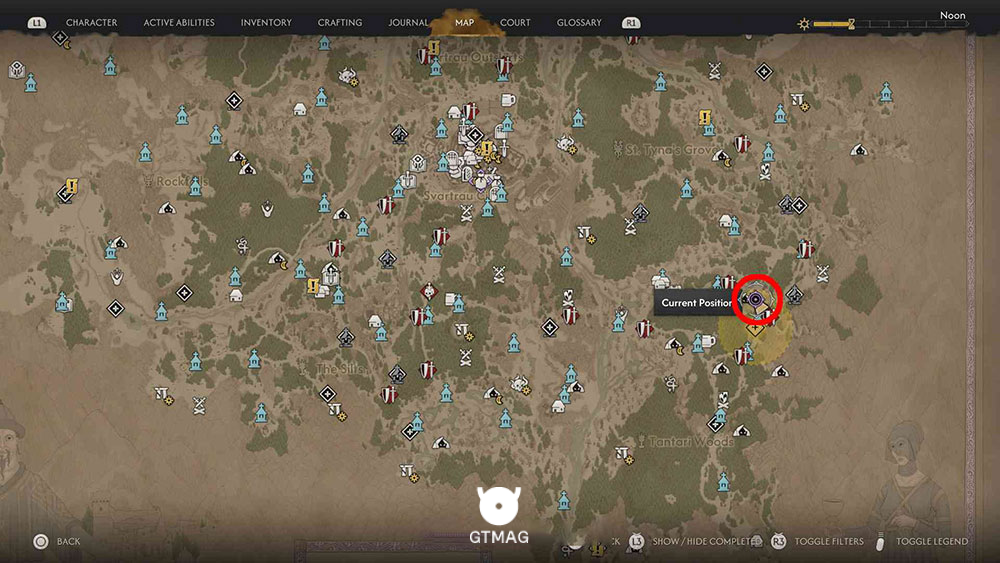 راه حل&nbsp;BANDIT&rsquo;S TREASURE MAP: TANTARI WOODS - محل و راه&zwnj;حل Bandit&rsquo;s Treasure Map: Tantari Woods در Blood of Dawnwalker