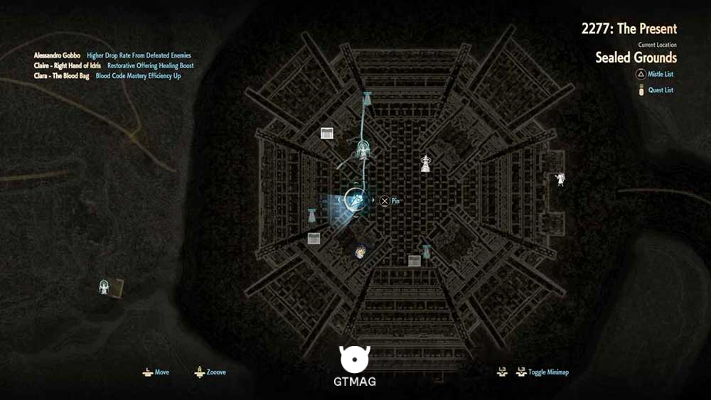 60. LUNA RAPACIS - تمام مکان&zwnj;های Map Jammer در Code Vein 2