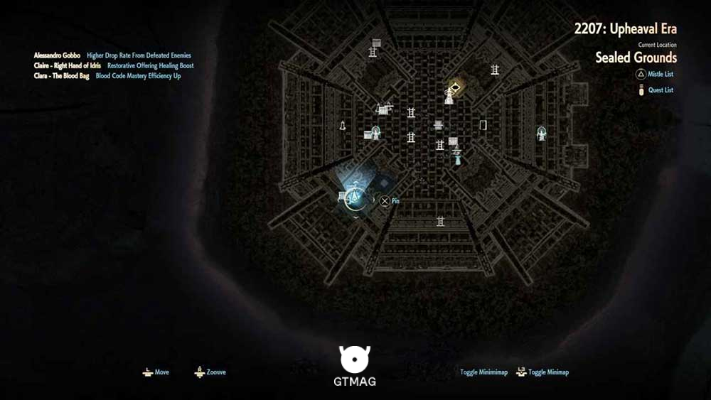 62. SEALING SPIRE 2 - تمام مکان&zwnj;های Map Jammer در Code Vein 2