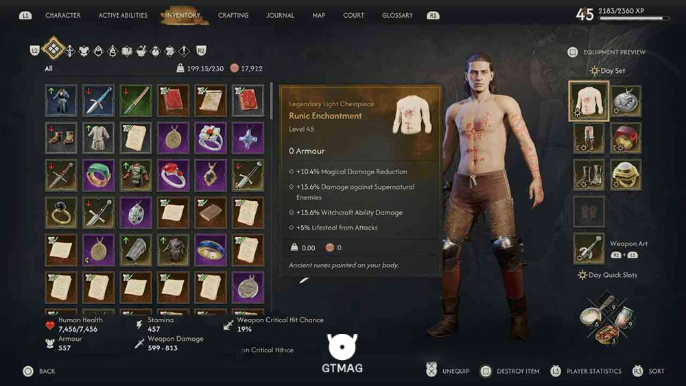 ARMOR - CHESTPIECES - تمام مکان&zwnj;های تجهیزات Legendary در The Blood of Dawnwalker