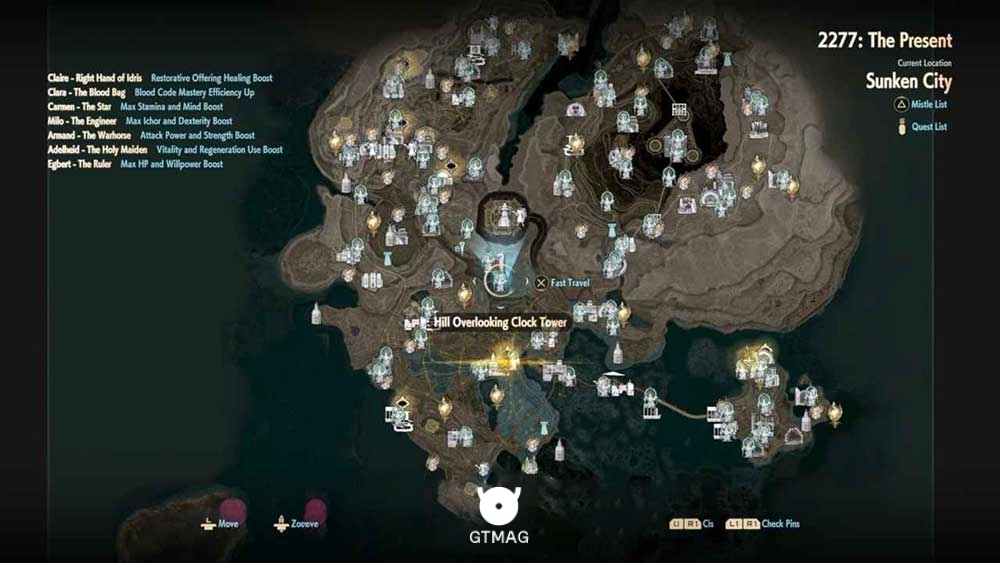 GOLDEN NECTAR 11 - تمام موقعیت&zwnj;های Golden Nectar در Code Vein 2