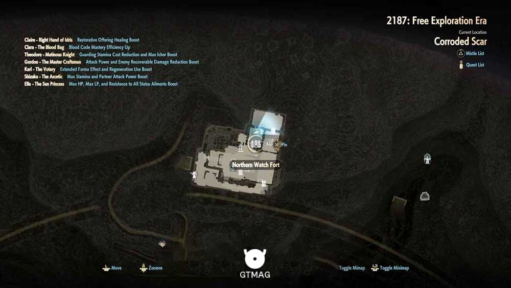 JOSÉE REQUEST: CORRODED SCAR - راهنمای تمام Requests یا ماموریتهای فرعی Code Vein 2