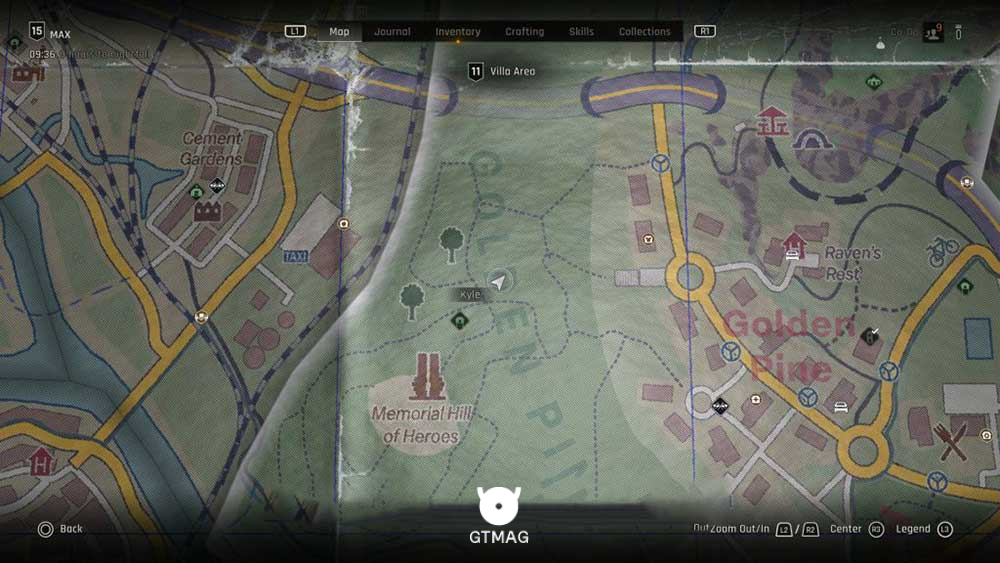 Stone Sigil شماره 2 &ndash; Curse - محل تمام Sigilها در Dying Light: The Beast