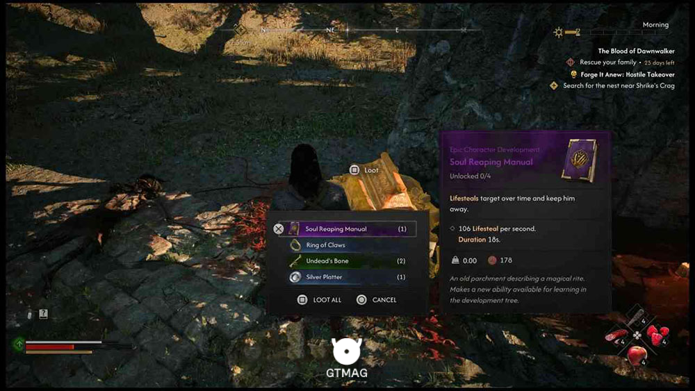 WITCHCRAFT MANUALS - تمام مکانهای Skill Manual در Blood of Dawnwalker