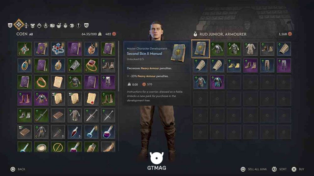 Armourer شماره 2 - تمام موقعیت&zwnj;های Armourer در Blood of Dawnwalker