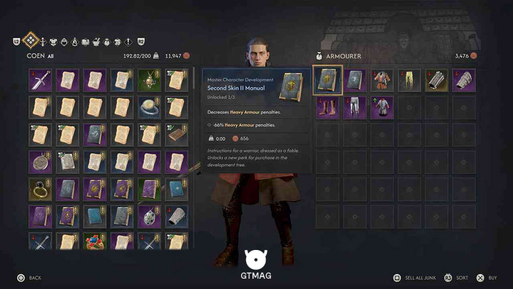 Armourer شماره 4، فقط در روز - تمام موقعیت&zwnj;های Armourer در Blood of Dawnwalker