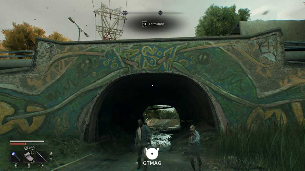 Mural شماره 1 &ndash; Catfish - تمام مکان&zwnj;های Mural در Dying Light: The Beast