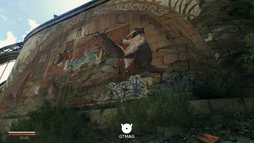 Mural شماره 4 &ndash; Neighbors - تمام مکان&zwnj;های Mural در Dying Light: The Beast