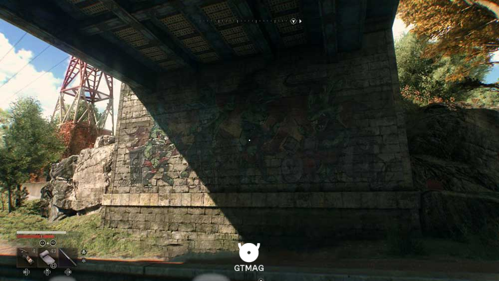 Mural شماره 5 &ndash; Bloodsucking Bunnies - تمام مکان&zwnj;های Mural در Dying Light: The Beast