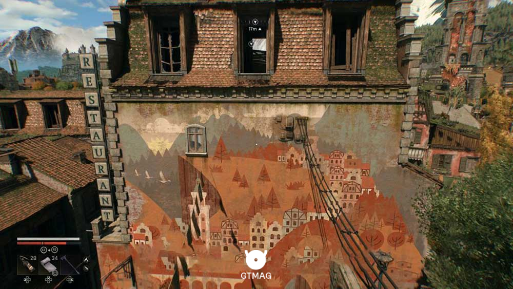 Mural شماره 16 &ndash; Castor Woods &ndash; Yesterday and Today - تمام مکان&zwnj;های Mural در Dying Light: The Beast