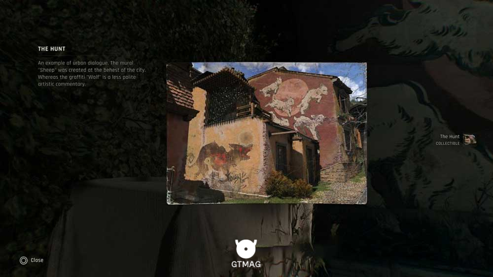 Mural شماره 17 &ndash; The Hunt - تمام مکان&zwnj;های Mural در Dying Light: The Beast